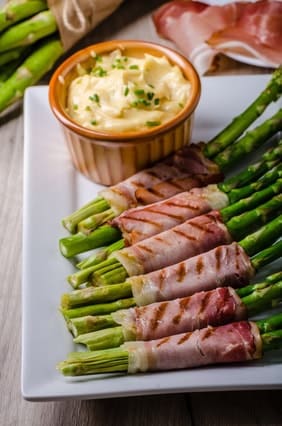 Asparagus Prosciutto Rolls Asparagus Prosciutto Rolls