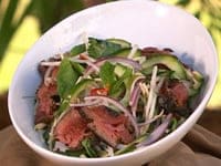 Thai Noodle Salad With Sliced Beef Thai Noodle Salad With Sliced Beef