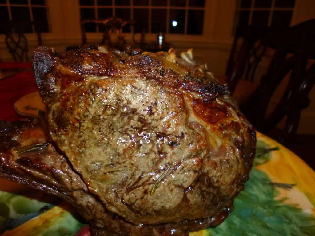 Fresh Herbed Standing Rib Roast Fresh Herbed Standing Rib Roast