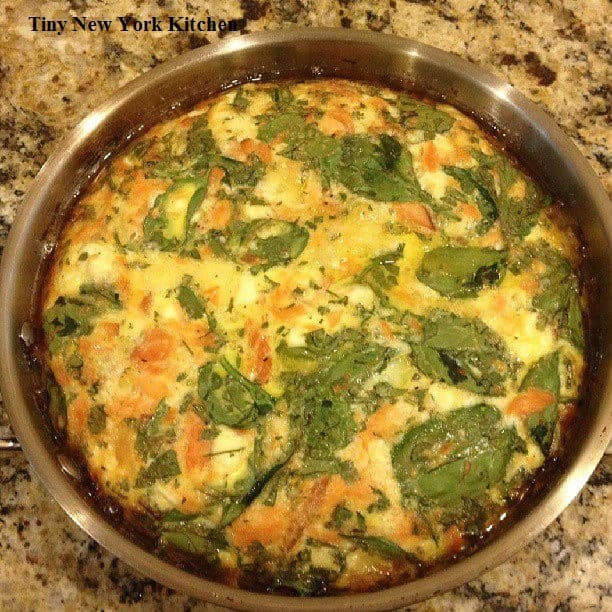 Smoked Salmon Frittata Smoked Salmon Frittata