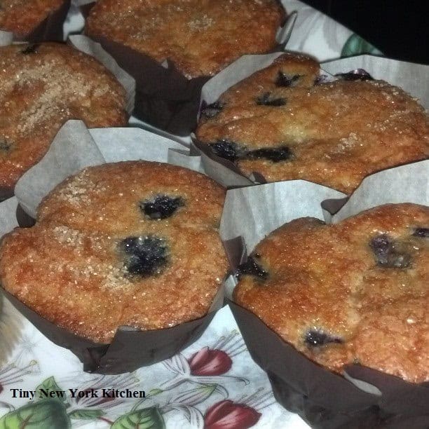 Sour Cream Blueberry Muffins 2 Sour Cream Blueberry Muffins 2