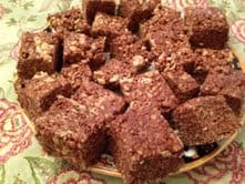 Dark Chocolate Crispy Treats Dark Chocolate Crispy Treats