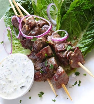 Grilled Lamb Kabobs Grilled Lamb Kabobs