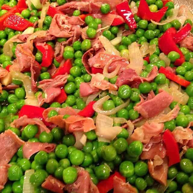 Peas With Prosciutto Peas With Prosciutto