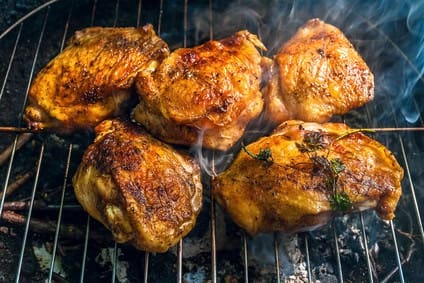 Grilled Beer Brined Chicken