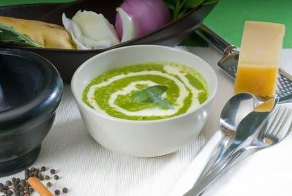 spinach soup spinach soup