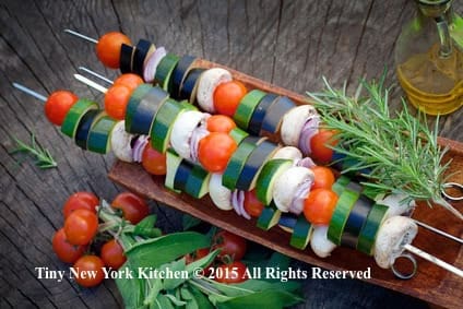 Grilled Eggplant Kebabs Grilled Eggplant Kebabs