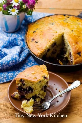 Blueberry Buttermilk Cornbread Blueberry Buttermilk Cornbread