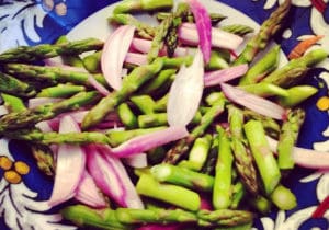 Asparagus & Shallot Salad