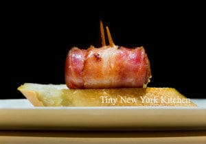 Bacon Wrapped Smoked Sausages
