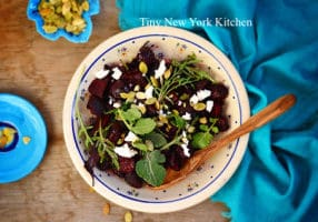 Beets With Feta & Arugula