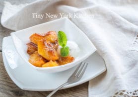 Caramelized Peaches