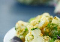 Cauliflower With Herbs & Bread Crumbs