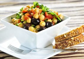 Warm Chickpea Salad