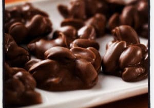 Chocolate Peanut Clusters 2
