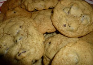 Dark Chocolate Chip Cookies 