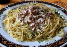 Fettucini Carbonara