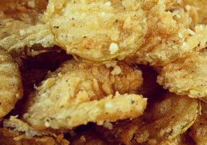 Fried Pickles With Parmesan