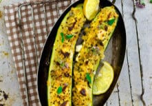 Garden Stuffed Zucchini