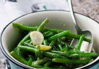 Garlic Green Beans