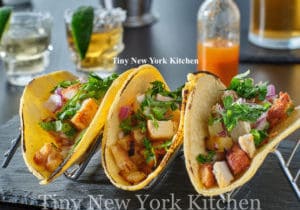 Grilled Pineapple Chicken Street Tacos