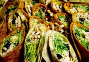 Mediterranean Chicken Wrap