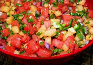 Melon salsa