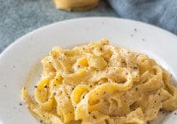 Meyer Lemon Fettuccine