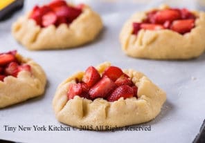 Mini Strawberry Galettes