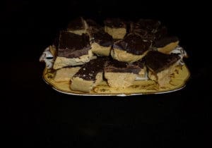No Bake Chocolate Peanut Butter Bars 