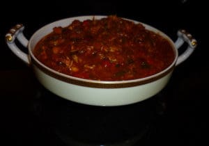 Victoria's Chorizo & Turkey Chili
