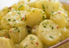 Potato Salad with Chili Coriander and Allioli