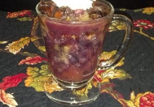 Peach & Blueberry Crisp