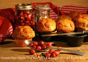 Sour Cream Pumpkin Muffins