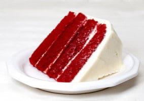 Holiday Red Velvet Cake