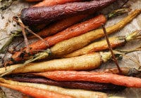 Harissa Roasted Carrots