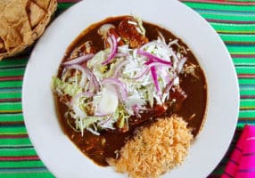 Roasted Chicken Enchiladas