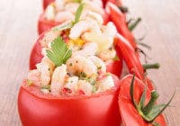 SHRIMP SALAD STUFFED TOMATOES
