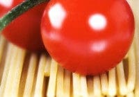 Spaghetti With Cherry Tomatoes, Habañero Chile & Mint