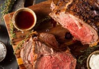Standing Rib Roast With Jus