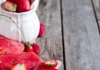 Strawberry Ice Pops
