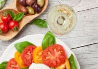 Marinated Tomato Caprese