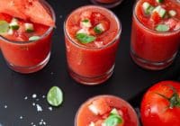 Watermelon Tomato Gazpacho