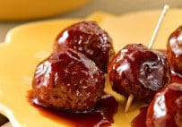 barbecue meatballs